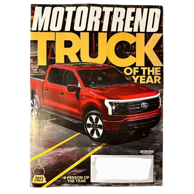 MOTOR TREND MAGAZINE March 2023 Truck of the Year 5.60 PicClick