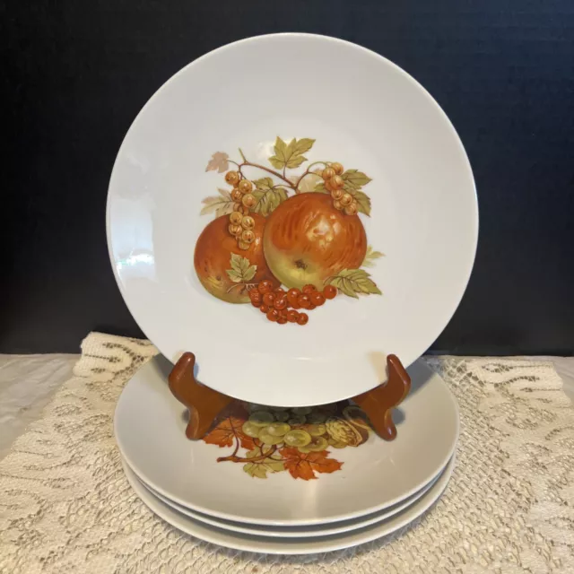 Bareuther Waldsassen Bavaria Germany 7-7/8” dessert/salad plates-Set Of 4