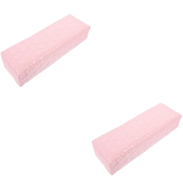 2x cuscini in spugna pratica portatile confortevole soggiorno morbido braccio resto