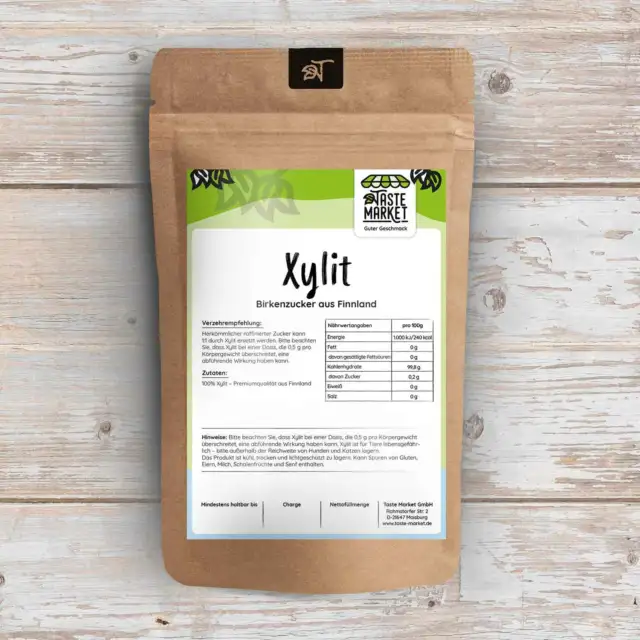 2 x 1 kg xilitolo | zucchero di betulla qualità premium dalla Finlandia | sostituto zucchero 3