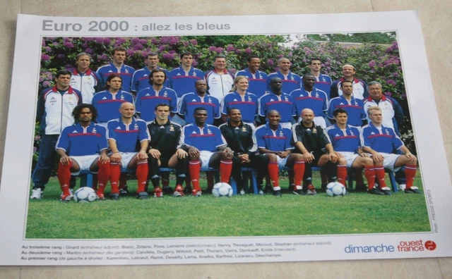 Page Découpée Télé Poche 1971-1972 - Equipe De France De Football, Vintage
