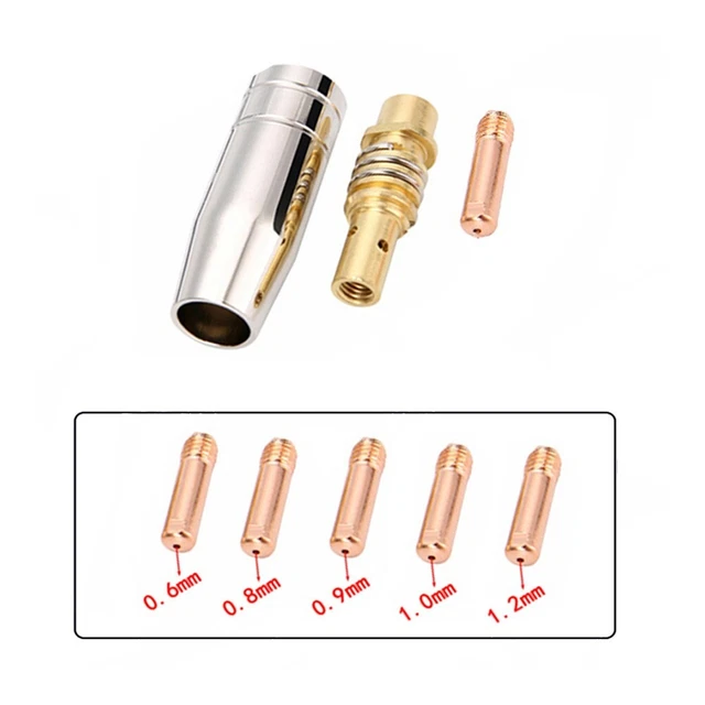 Weld Like a Pro with 3 Binzel 15AK For MIG Welding Torch Nozzles and Tips