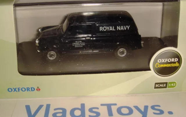 Oxford Military Diecast 1/43 careers office Royal Navy Mini Van MV032 2