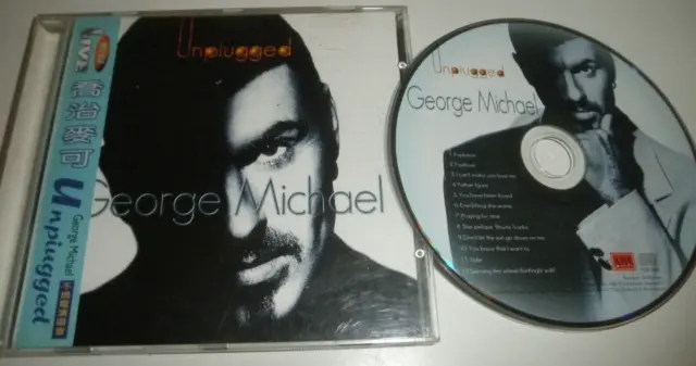 George Michael Unplugged OBI Taiwan Picture Disc Australia Live