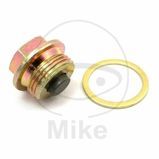 Tappo Scarico Olio Magnetico M12 X 1,25 Mm Con Anello Di Tenuta Per Suzuki UX 125