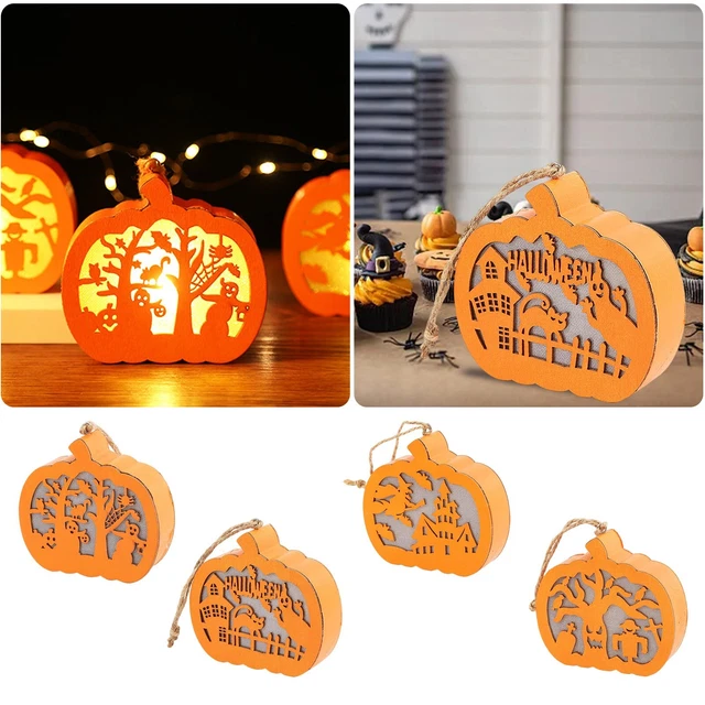 Halloween Pumpkin Hanging Decorations Party Ornaments （1 Easter Eggs Large Clear