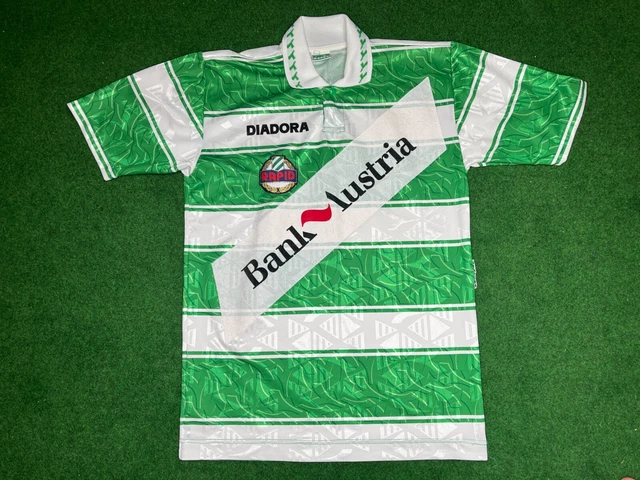 Maillot De Football Rapid Wien – Saison 1996/1998 – Diadora – Taille S – Homme