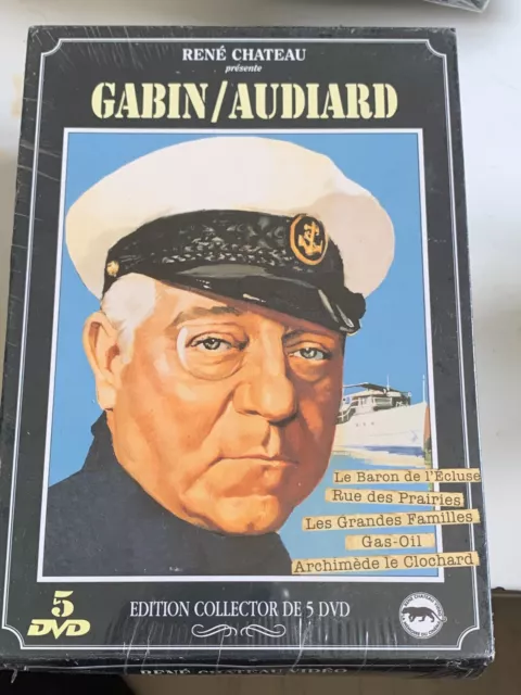 Coffret DVD GABIN / AUDIARD - René Chateau - EDITION COLLECTOR 5 DVD