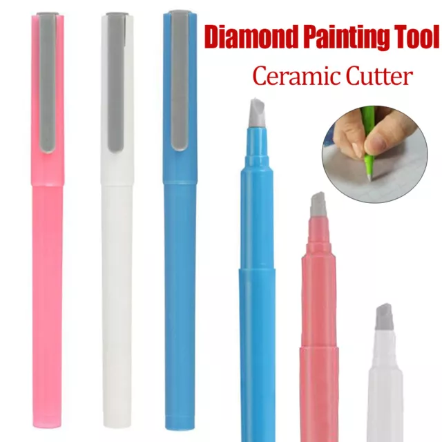 DIY Diamond Painting Parchment Paper Ceramic Cutter Pen Shaped Blade Cross