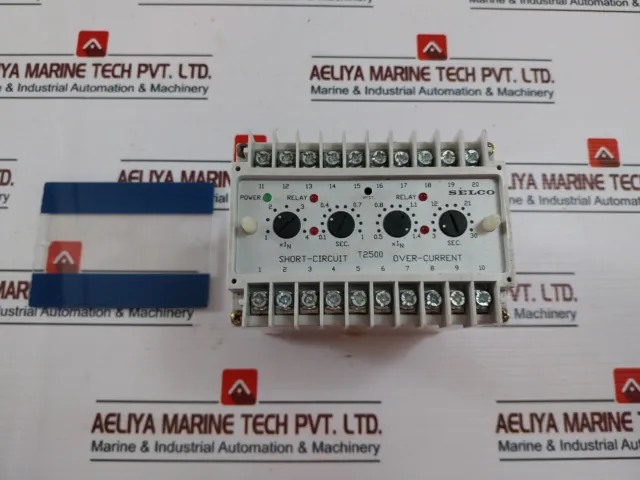 Selco T2500-12 3-Phase Short Circuit Over Current Relay 24VDC