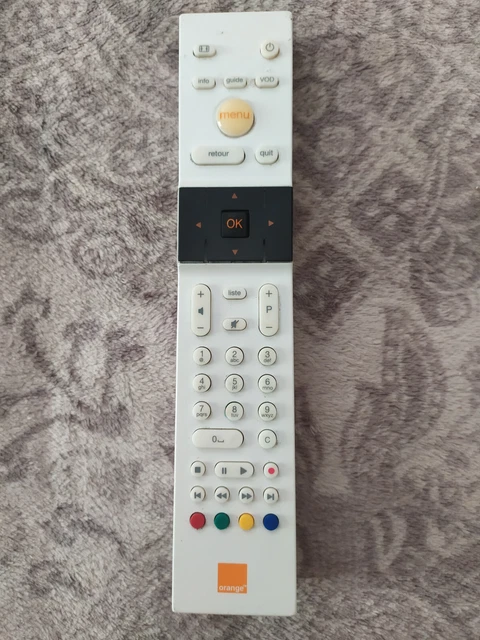 AULCMEET RC1974104/01 RC1974113/02 Télécommande de Remplacement Compatible avec Orange Smart TV Box Décodeur Full HD RC1974112 RC1974113/02 RC1974104/ 01 AULCMEET RC1974104/01 RC1974113/02 Télécommande de Remplacement Compatible avec Orange Smart TV Box Décodeur Full HD RC1974112 RC1974113/02 RC1974104/ 01