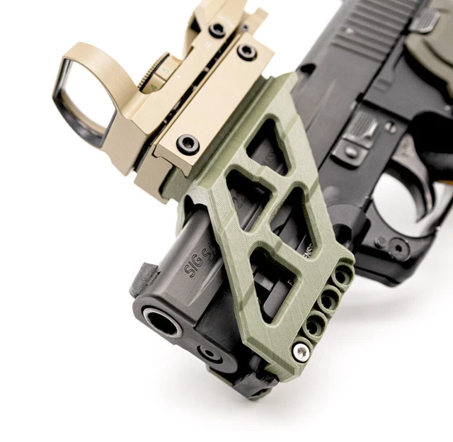PISTOL RED DOT Sight Bridge Picatinny Rail Mount for Sig Sauer Handgun