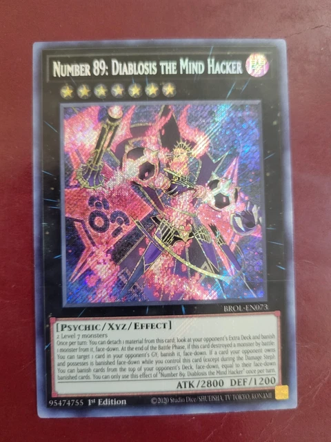 Yu-Gi-Oh! Card of The Day! on X: 1597. Number 89: Diablosis the