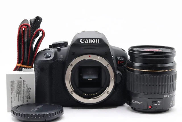 CANON EOS KISS X7i DSLR Camera + EF 28-80mm IS II USM Lens