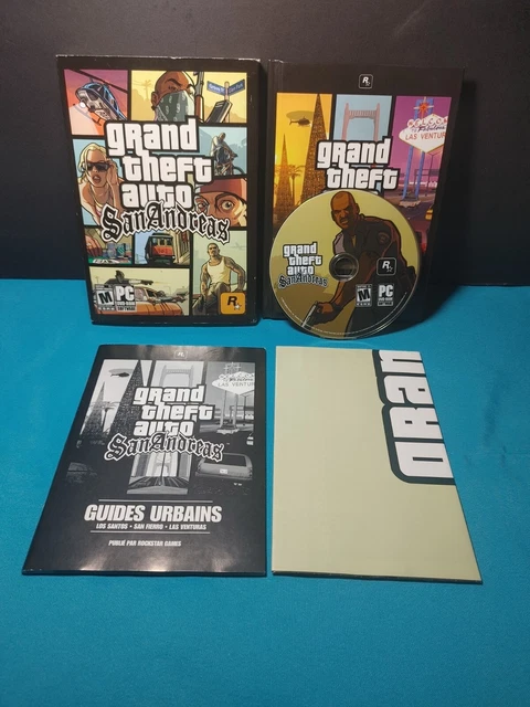 GRAND THEFT AUTO San-Andreas Collectors CANADIAN VARIANT PC NO CD-KEY ...