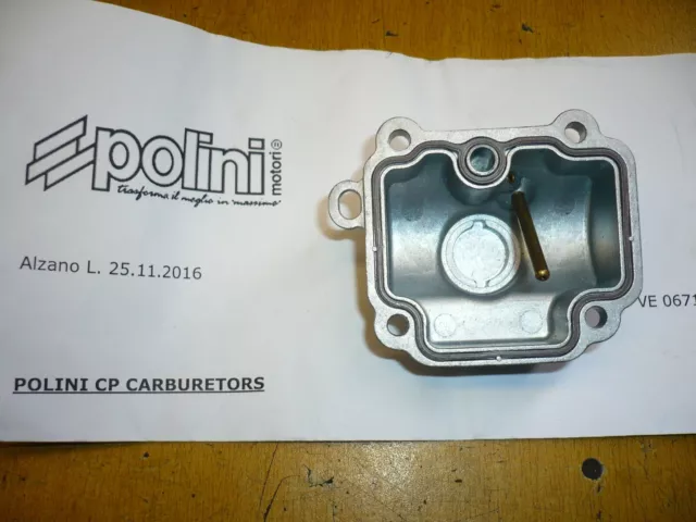 Cuve  chambre carburateur Polini CP de 17.5 à 24 mm. Livrée avec joint 343.0016