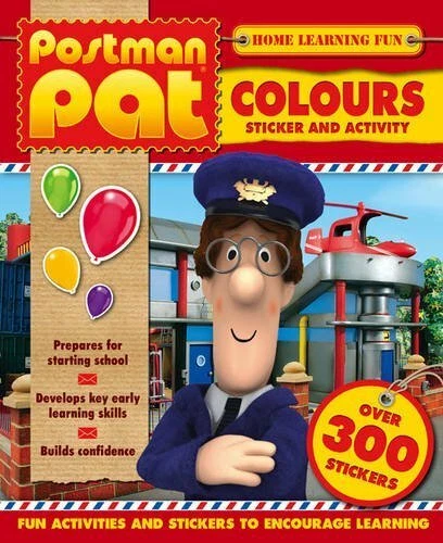 POSTMAN PAT LEARNING Sticker Book: Colours (Tiny Tots by Igloo Books ...