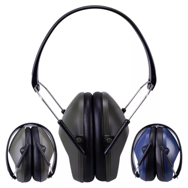 GunTuff Folding Compact Shotgun Ear Defenders Shooting Hearing Muffs Hunting