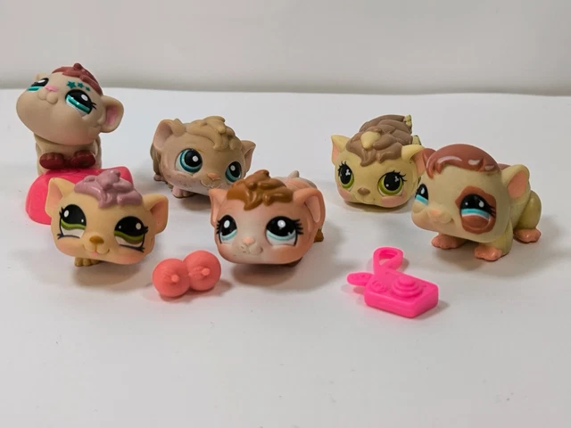 LOT LITTLEST PETSHOP LPS FAON Biche 1123#670#979#1724#1414 Authentique EUR 42,00 - FR