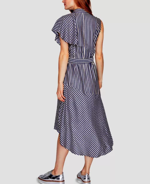 RACHEL RACHEL ROY Striped One-Sleeve Shirtdress - Size 10 (Orig 129.00) 2