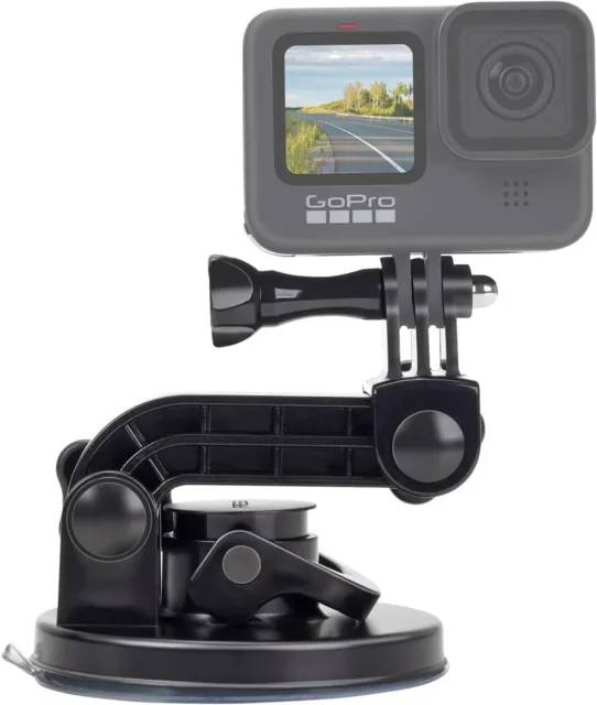 Suptig Suction Cup Mount for Gopro Hero 12,11,10,9,8,7,6,5,4,3,3+, Hero+Session