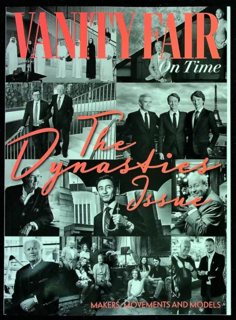 VANITY FAIR ON TIME - DYNASTIES ISSUE - Magazine Supplement - NEW - Autumn  2020 £7.00 - PicClick UK