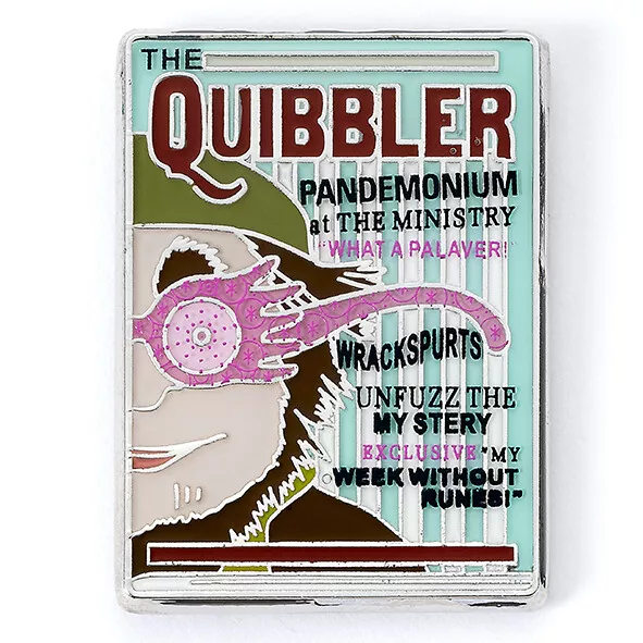 Harry Potter The Quibbler Pin Badge from The Carat Shop