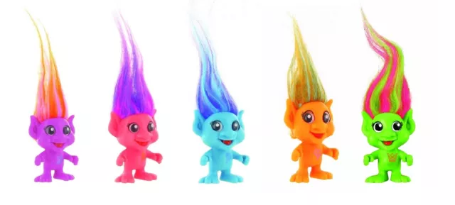 Comansi Trolls Figuras de Coleccionista Ficha Varios Colores Selección