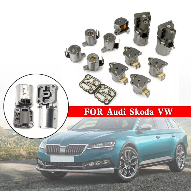 DQ250 DSG Getriebe Magnetventil Set Solenoids 6speed für Audi Skoda VW 02E 3