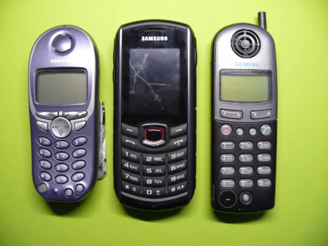 3 x Handys Siemens Gigaset 3000 und 4000 Samsung