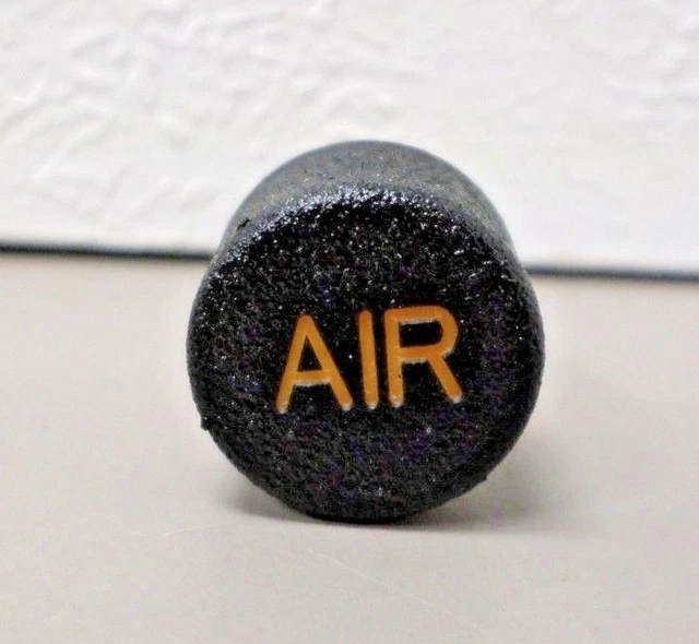 DASHBOARD WARNING LIGHT Indicator Lens / Cover " AIR " 9/1627 Thread