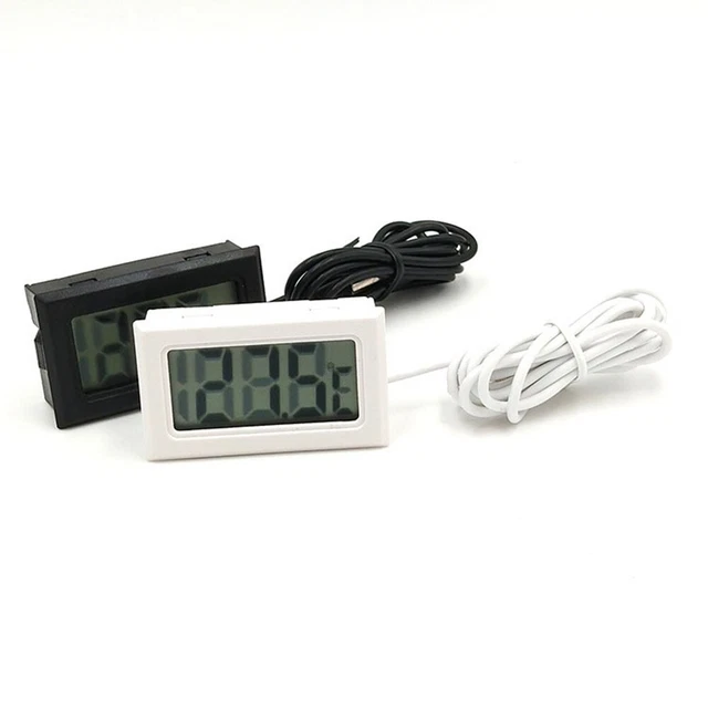 Portable Temperature Gauge Monitor the Refrigerator Car or Bath with Ease