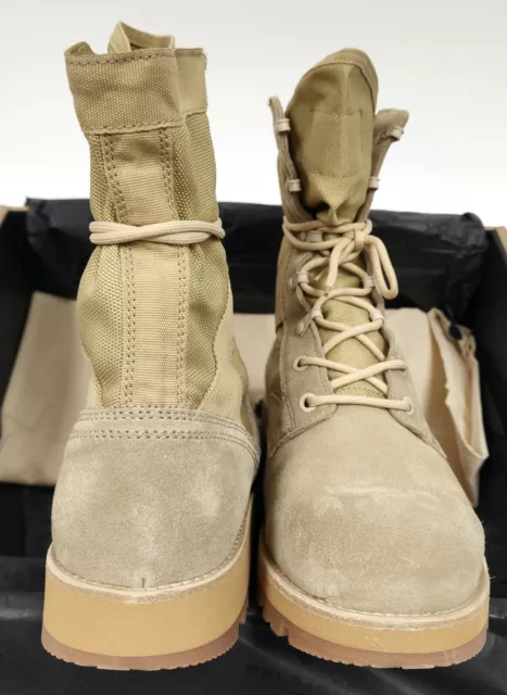 Belstaff Storm Men's Lace Up Combat Ankle Boots in Beige Suede Size 12 3