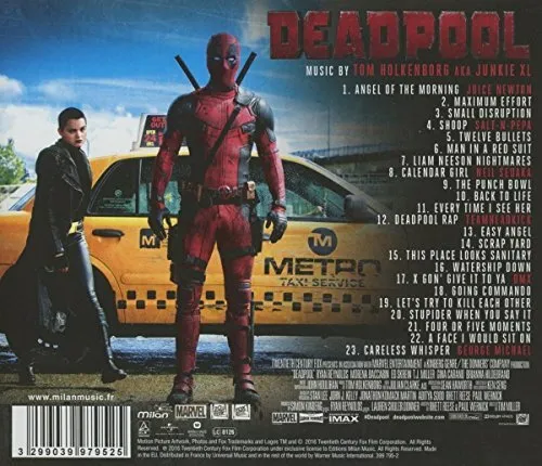 Deadpool OST - Junkie XL CD NMVG FREE Shipping