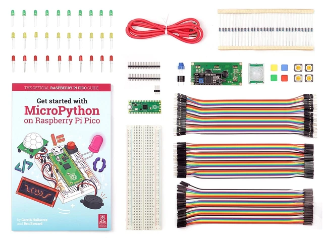 BERRYBASE RASPBERRY PI Pico Projet Complet Kit Incl. Microcontrôleur ...