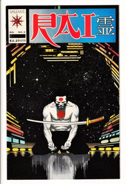 Rai #5 (1992, Valiant) Scarce, 1st appearance of Eternal Warrior in 4000 AD