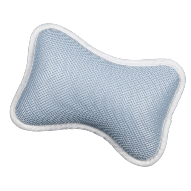 Almohadilla de bañera cojín almohadas cuello soporte posterior baño bebé lujo