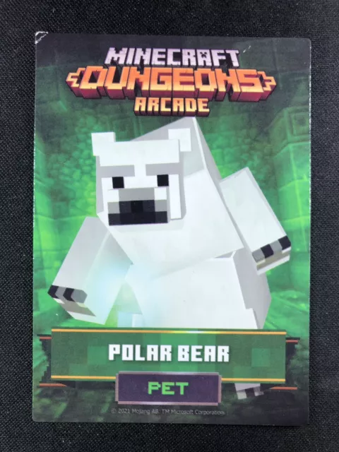 Minecraft Dungeons Arcade Fox #57/98 Unused N/M