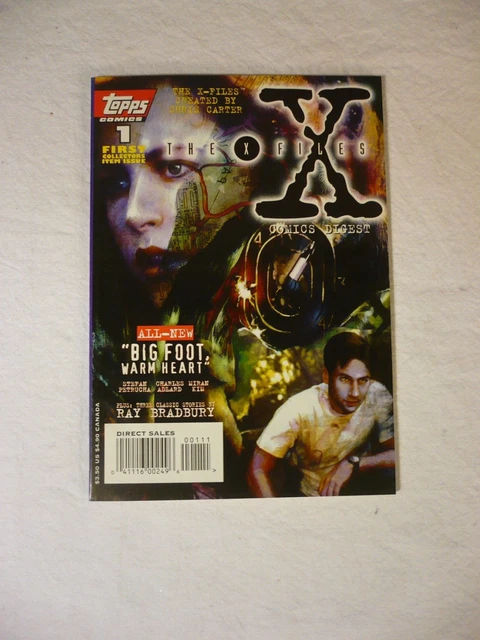The X-Files Comics Digest #1 2 3 Complete Series Set Topps Comics Lot 1995 R60