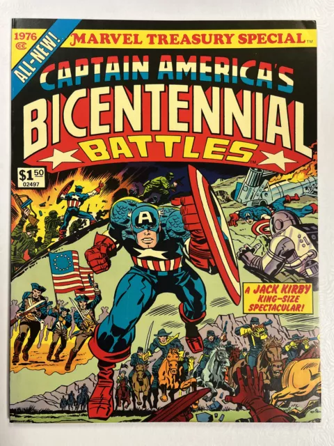 Marvel Treasury Special: Captain America's Bicentennial Battles Kirby 1976 NM