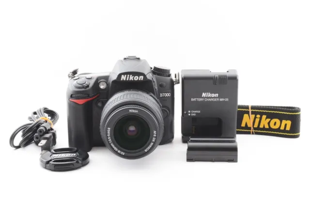 Nikon D7000 16.2 MP Digital SLR Camera + AF-S 18-55mm From JAPAN #1587