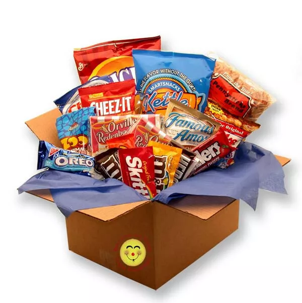 Snackdown Deluxe Snacks Care Package Gift Pack from GBDS