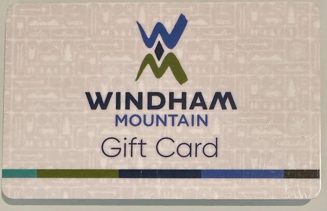 Windham Mountain Gift Card (Unused Credit) for $210.60