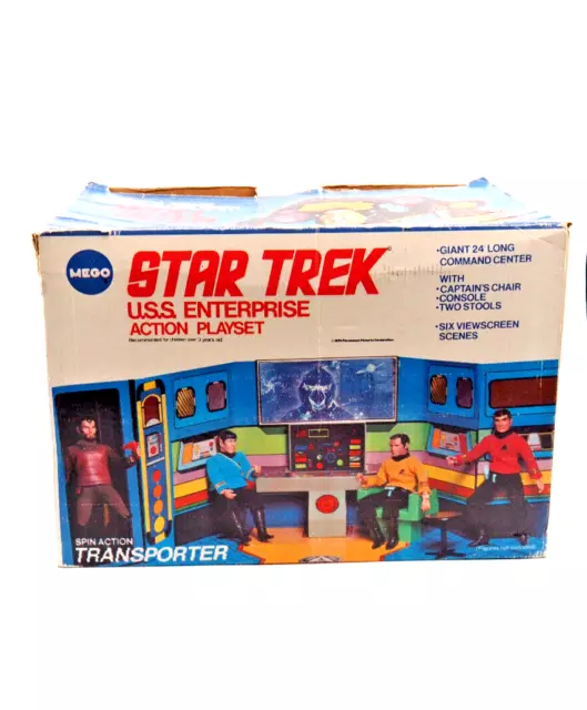 Star Trek The Original Series MEGO U.S.S. Enterprise Bridge Playset • 1974