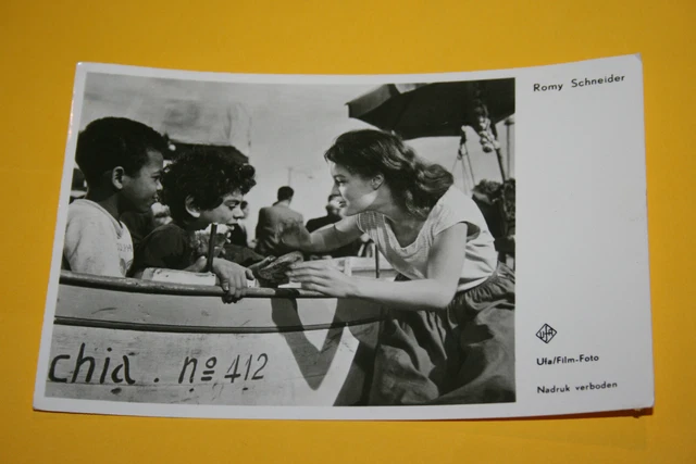 Romy Schneider,holländische ufa   Karte 1114, Autogrammkarte(#A67)