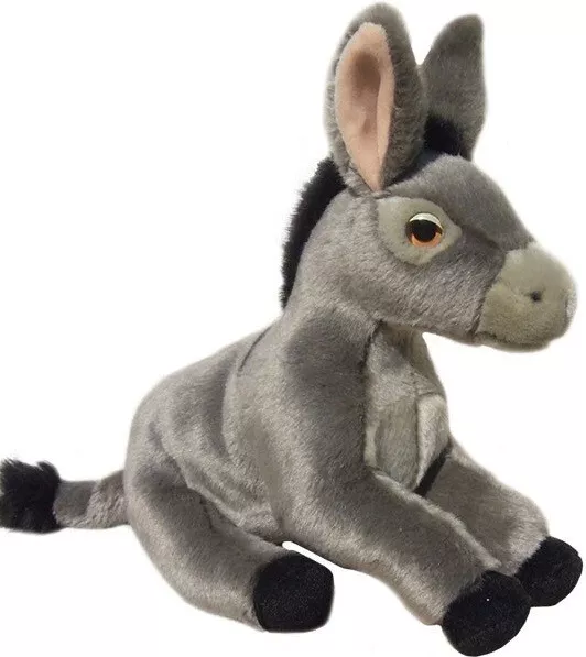 Faithful Friends Grey Donkey 12" Cuddly Plush Soft Toy Teddy