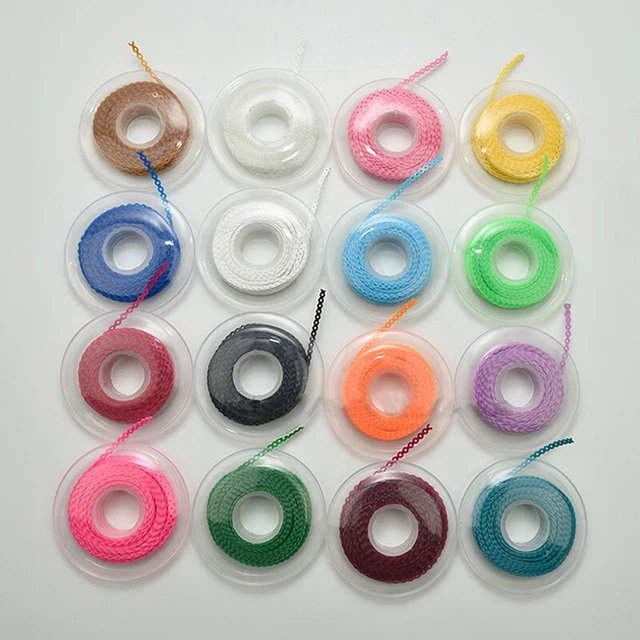 Dental Orthodontic Elastic Rubber Braces Bands Ultra lilk Power Continuo Z9A4