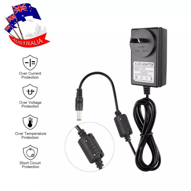 AU 12V Power Supply Adapter for HOMEDICS SBM-200 Back Massager Shiatsu Cushion