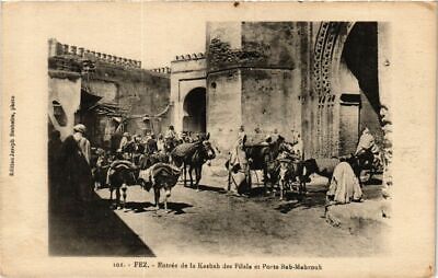 CPA ak morocco fez-entry of the kasbah of filala (219165)