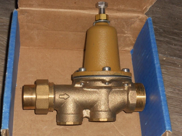 Watts 3/4" LF25AUB-S-DU Water Pressure Reducing Valve Integral Bypass EDP0960006